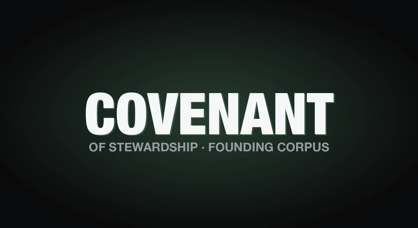 Covenant of Stewardship
